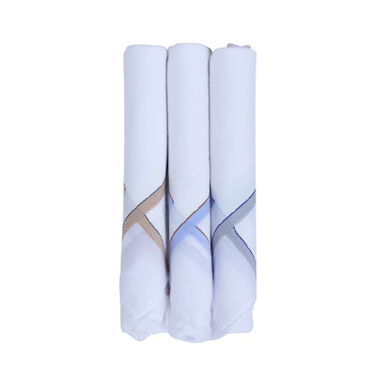 Men Cotton Handkerchief Pack Of 3